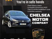 Used Vauxhall Astra SRi 105 HP (77 kW) 2018 Blue Hatchback