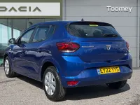 Used Dacia Sandero Comfort 99 HP (72 kW) 2022 Blue Hatchback