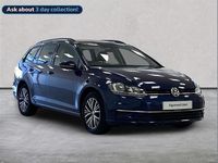 Used VW Golf VII SE 147 HP (108 kW) 2019 Blue Estate