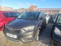 Used Vauxhall Crossland X 81 HP (59 kW) 2017 Grey SUV