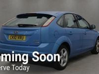 Used Ford Focus Zetec 2010 Blue Hatchback