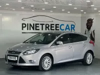 Używany Ford Focus Zetec 2014 Srebrny Hatchback