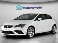 Used Seat Leon FR 125 HP (91 kW) 2018 White Coupe