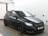 Used Mercedes B180 AMG line 109 HP (80 kW) 2017 Black MPV