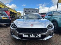 used Fiat 124 Spider 1.4 MULTIAIR LUSSO PLUS AUTO EURO 6 2DR PETROL FROM 2017 FROM TUNBRIDGE WELLS (TN2 3EY) | SPOTICAR