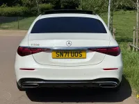 Used Mercedes S500L AMG line 2021 White Sedan