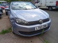 Used VW Golf Cabriolet SE 2013 Blue Cabriolet