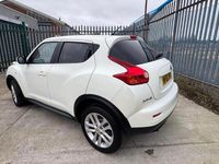 Usado Nissan Juke Acenta 115 HP (84 kW) 2010 Branco SUV
