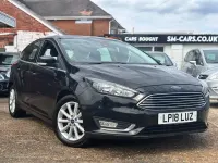 Used Ford Focus Titanium 2018 Black Hatchback