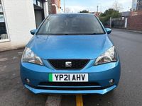 Used Seat Mii Electric 61 kW (83 HP) 2021 Blue Hatchback