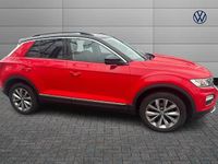 Used VW T-Roc Design 115 HP (84 kW) 2020 Red SUV