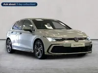 Used VW Golf VII R-line 150 HP (110 kW) 2021 Silver Hatchback