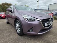Begagnad Mazda 2 2015 Lila Halvkombi