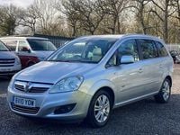Used Vauxhall Zafira Design Edition 115 HP (84 kW) 2010 Silver MPV