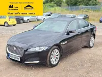 Begagnad Jaguar XF Portfolio 163 HK (119 kW) 2019 Svart Sedan