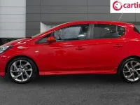 Used Vauxhall Corsa SRi 90 HP (66 kW) 2017 Red Hatchback