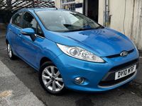 Used Ford Fiesta Zetec 82 HP (60 kW) 2010 Blue Hatchback