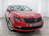 Used Skoda Octavia SE L 150 HP (110 kW) 2019 Red Hatchback