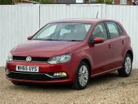 Used VW Polo SE 2015 Red Hatchback