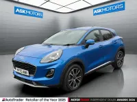 Used Ford Puma Titanium 125 HP (91 kW) 2020 Blue SUV