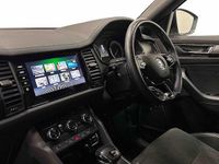 Used Skoda Kodiaq SportLine 150 HP (110 kW) 2022 Moon white metallic SUV