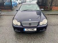 Used Mercedes C220 2004 Blue Coupe