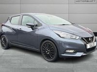 Begagnad Nissan Micra Acenta 2021 Grå Halvkombi
