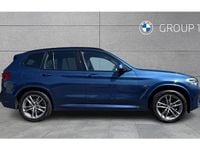 Used BMW X3 M Sport 190 HP (139 kW) 2020 Phytonic blue SUV