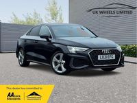 Begagnad Audi A3 S-Line 2021 Svart Sedan