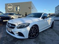 Used Mercedes C300 AMG line 258 HP (189 kW) 2018 White Coupe
