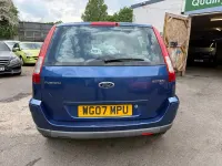 Begagnad Ford Fusion Zetec 101 HK (74 kW) 2007 Blå Halvkombi