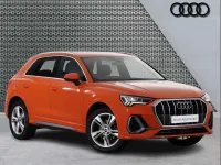 Used Audi Q3 S-Line 150 HP (110 kW) 2023 Orange SUV