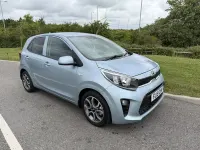 Used Kia Picanto 2019 Blue Hatchback