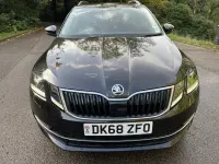 Begagnad Skoda Octavia SE L 115 HK (84 kW) 2018 Svart Kombi