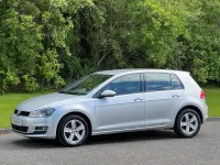 Used VW Golf VII Match 110 HP (80 kW) 2015 Silver metallic Hatchback