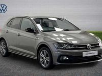 Used VW Polo R-line 115 HP (84 kW) 2019 Limestone grey Hatchback