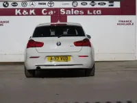 Used BMW 116 Sport Line 116 HP (85 kW) 2017 White Hatchback