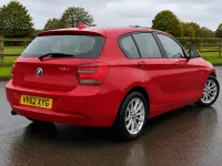 Used BMW 116 Efficient Dynamics 116 HP (85 kW) 2012 Red Hatchback