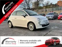 Begagnad Fiat 500 Lounge 2012 Vit Halvkombi