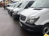 Used Mercedes Sprinter 138 HP (101 kW) 2019 White Van