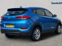 Used Hyundai Tucson SE 116 HP (85 kW) 2015 Blue SUV