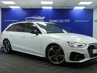Used Audi A4 Black Edition 163 HP (119 kW) 2020 White Estate