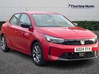 Used Vauxhall Corsa Design Edition 75 HP (55 kW) 2024 Crimson red Hatchback
