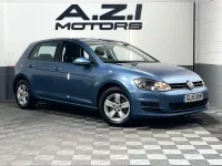 Used VW Golf VII S 2015 Blue Hatchback