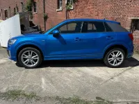 Used Audi Q2 S-Line 150 HP (110 kW) 2018 Blue SUV