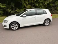 Used VW Golf VII Match 110 HP (80 kW) 2015 White Hatchback