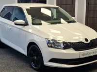 Used Skoda Fabia SE 110 HP (80 kW) 2018 White Hatchback