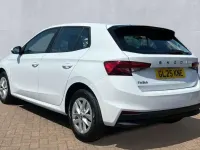 Used Skoda Fabia SE 95 HP (69 kW) 2025 White Hatchback
