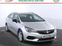 Used Vauxhall Astra Business Edition 131 HP (96 kW) 2021 Silver Estate