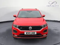 Używany VW T-Roc R-line 150 KM (110 kW) 2019 Czerwony SUV